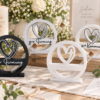 Geldgeschenk Herz mit Reagenzglas – personalisiert – Taufe, Kommunion & Firmung