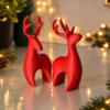 314036C6-EA29-4C8B-917B-C0381763796F Rentier Deko – Weihnachten – 3D-Druck – 2er-Set