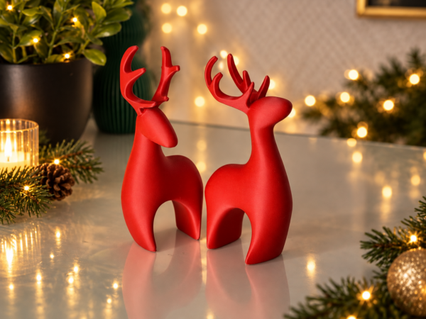 314036C6-EA29-4C8B-917B-C0381763796F Rentier Deko – Weihnachten – 3D-Druck – 2er-Set