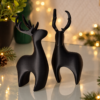 53886762-BB79-4C6D-B2DB-57DD860824EC Rentier Deko – Weihnachten – 3D-Druck – 2er-Set