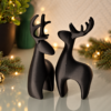 6DCB1148-F56F-4239-BE2B-5E0852B10D9F Rentier Deko – Weihnachten – 3D-Druck – 2er-Set