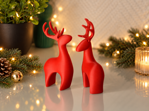 FEF79CB0-5480-40D2-B34A-49D4277DFC39 Rentier Deko – Weihnachten – 3D-Druck – 2er-Set