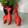 IMG_7773 Rentier Deko – Weihnachten – 3D-Druck – 2er-Set