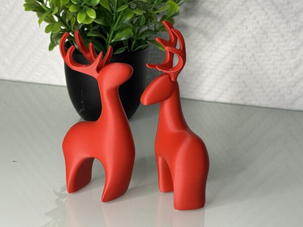 IMG_7773 Rentier Deko – Weihnachten – 3D-Druck – 2er-Set