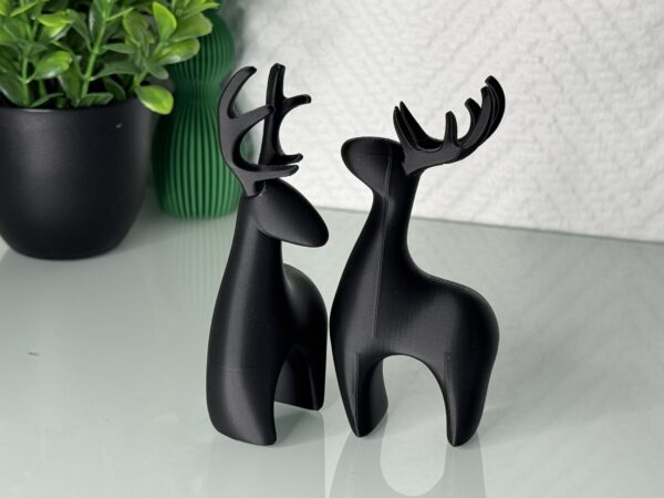 IMG_7777(1) Rentier Deko – Weihnachten – 3D-Druck – 2er-Set