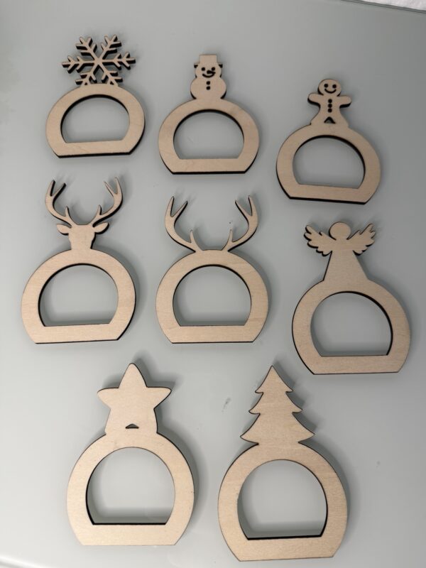 IMG_7962 Serviettenringe – Weihnachten – Holz – 8er-Set